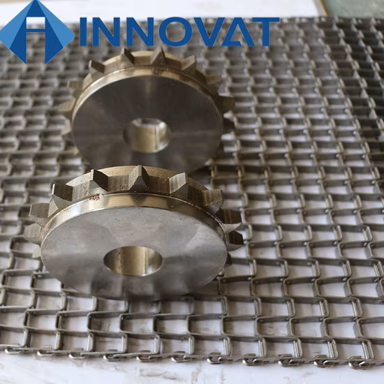 Metall-Chinesische Mauer-Gurte Edelstahl-Hufeisenband / Great Wall-Fördernetzband / Maschenband / Industrieband / Drahtgeflecht / Förderband / Industrieband